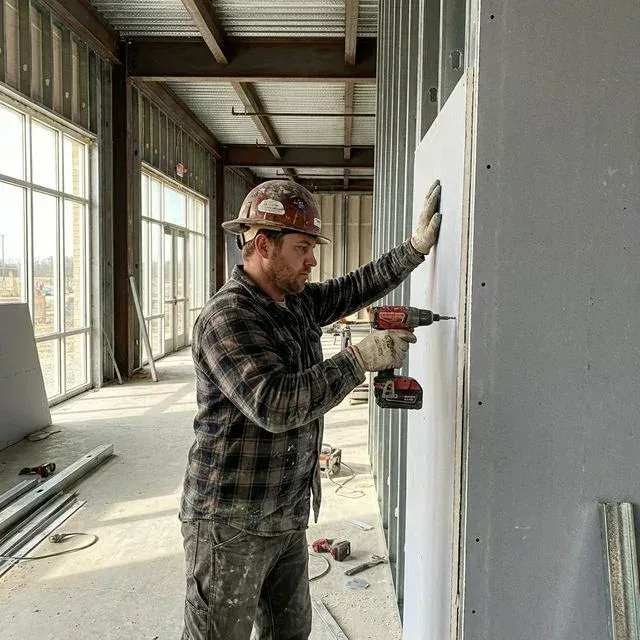 Commercial Drywall and Partition Wall Installation in Elgin